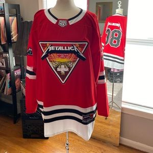 Metallica Master Of Puppets Hockey Jersey